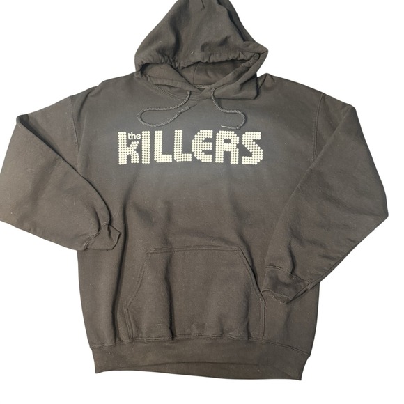 The Killers Imploding The Mirage Tour Hoodie L Black Band Merch